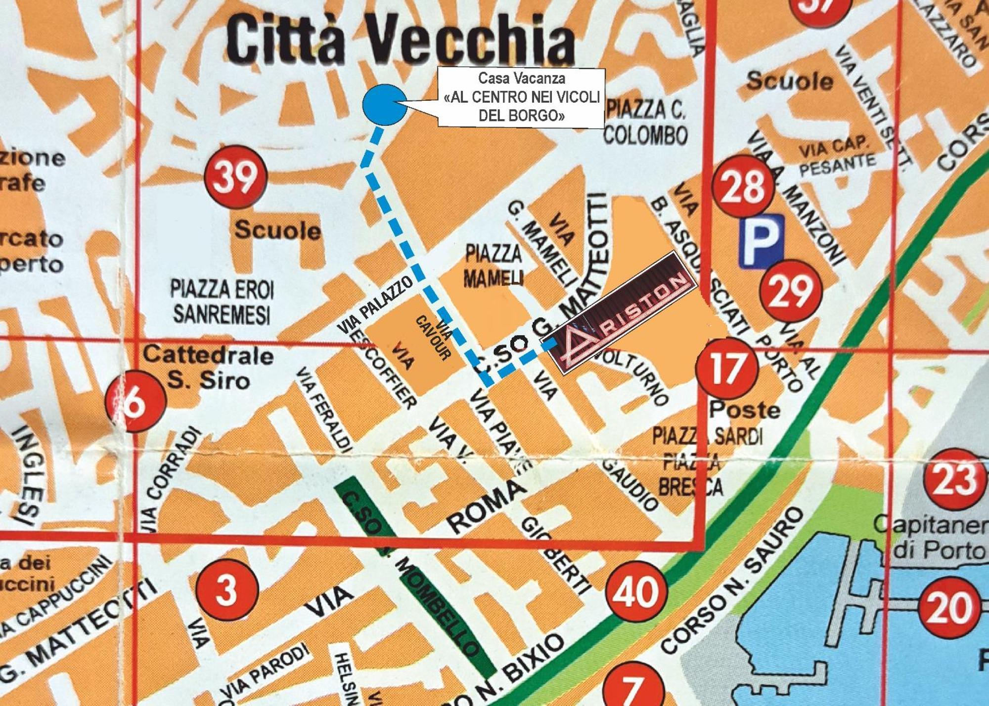 In Centro Citta, Nei Vicoli Del Borgo * Sanremo